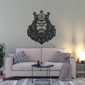 Gorilla Metal Wall Art | Home and office Decoration Gift