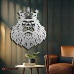 Gorilla Metal Wall Art | Home and office Decoration Gift