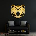 Bear Metal Wall Art | Home and office Decoration Gift