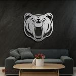 Bear Metal Wall Art | Home and office Decoration Gift