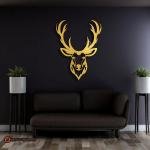 Deer Metal Wall Art | Home and office Decoration Gift