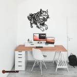 Wolf Metal Wall Art | Home and office Decoration Gift
