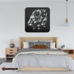 Lion Metal Wall Art | Home and office Decoration Gift