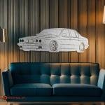 BMW Modified Car Metal Wall Art | Home, Garage and Office Decoration Gift