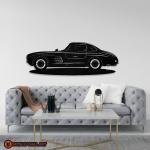 Old Mercedes SLR Metal Car Wall Art | Home, Garage and Office Decoration Gift