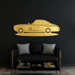 Old Mercedes SLR Metal Car Wall Art | Home, Garage and Office Decoration Gift