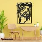 Jesus Metal Wall Art | Decoration Gift for Christian, Church, Catholic, Orthodox, Protestant