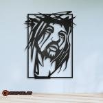 Jesus Metal Wall Art | Decoration Gift for Christian, Church, Catholic, Orthodox, Protestant