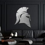 Authentic Metal Roman Helmet Wall Art | Historical Armor Collection